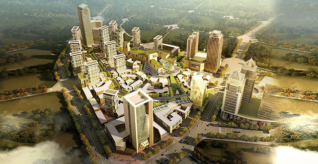 怀化市鹤心广场修建性详细规划