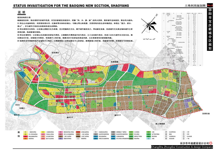 邵阳市宝庆分区规划