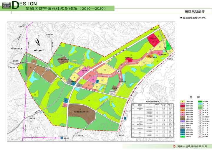 望城茶亭镇总规修改